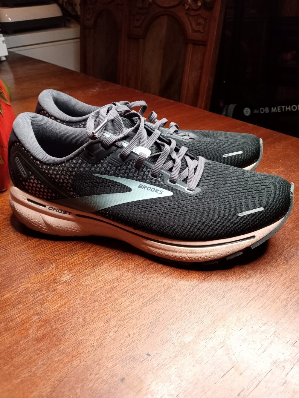 Brooks Ghost 14 Black Running Sneakers Shoes 91203561B02 Women's 11M Shoes